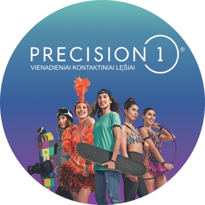 PRECISION 1 VIENADIENIAI KONTAKTINIAI LĘŠIAI